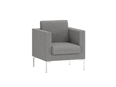 Hans Кресло HNS-01 Сан 08/Металл Хром 720*770*820