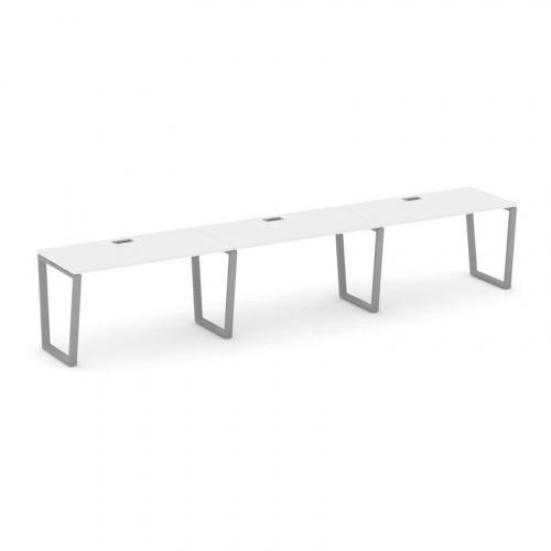 Style Project Рабочая станция 1 сторон. SN-6T2.ORS-044 Акация Лорка/Металл Антрацит/Заглушка Пластик фото 16