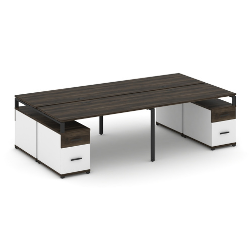 Бенч-система на 4 места с 2 опорными тумбами Concept CN.DRS-331 фото 9 Бенч-система на 4 места с 2 опорными тумбами Concept CN.DRS-331 фото 9