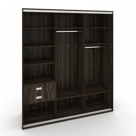 Корпус 3-х секционного шкафа высокого L=2369мм Maris SH.K3-6.1 K5