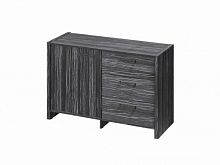 Тумба двухсекционная FB-12-01.D. Древесина Графит