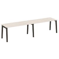 Onix Wood Рабочая станция OW.RS-2.4.7 Денвер Светлый/Дуб Темный/Металл Антрацит 3160*720*750