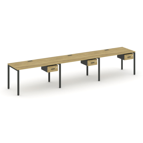 Бенч-система на 3 места с подвесными тумбами Concept CN.ORS-132 фото 4