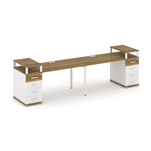 Бенч-система на 2 места с 2 опорными тумбами Concept CN.ORS-426 фото 8