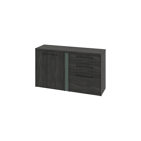 Тумба двухсекционная с дверью ЛДСП и 3 ящиками Greenwood G-681.01L (L)