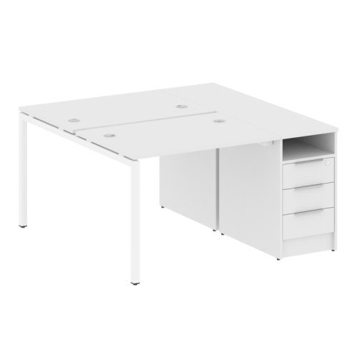 Бенч-система с тумбой на П-обр. м/к Metal System Quattro 40БП.РС-СТП-2.1 фото 12 Бенч-система с тумбой на П-обр. м/к Metal System Quattro 40БП.РС-СТП-2.1 фото 12