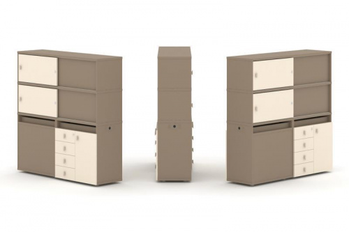 Тумба офисная (Набор №25.) Estetica ES.NB.2V-25 фото 3 Тумба офисная (Набор №25.) Estetica ES.NB.2V-25 фото 3