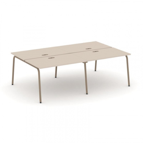 Бенч-система на 4 места Estetica ES.D.RS-4.2-LK