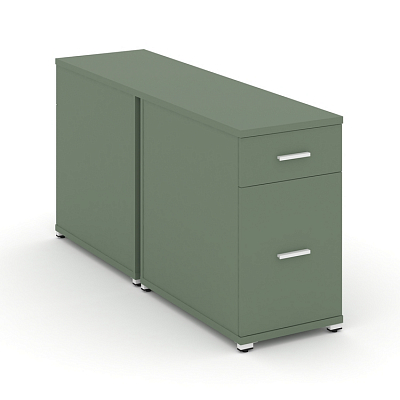 Тумба двухсторонняя опорная/приставная Concept CN.DTGO-005