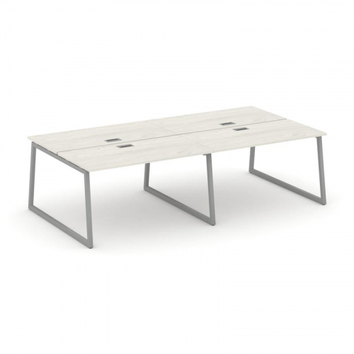 Style Project Рабочая станция 2-х сторон. SN-4T1.DRS-032 Акация Лорка/Металл Антрацит/Заглушка Пласт фото 17