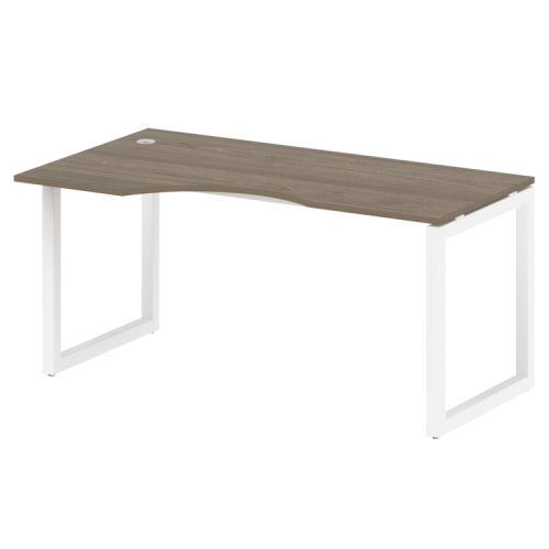 Стол криволинейный левый на О-обр. м/к Metal System Quattro 50БО.СА-1 (L) фото 3 Стол криволинейный левый на О-обр. м/к Metal System Quattro 50БО.СА-1 (L) фото 3