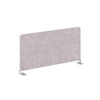 Настольный Экран боковой UNE.TEKRB.WAL-500.25 Velvet Lux 45/Velvet Lux 78/Металл Серый 600*28*497