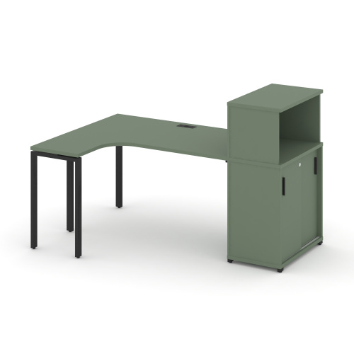 Стол эргономичный с опорным шкафом-купе Concept CN.SA-220(L) Стол эргономичный с опорным шкафом-купе Concept CN.SA-220(L)
