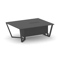 Steel Meet Начальный модуль L=2000 KD-PR.B.SPNW-20 Антрацит/Металл Антрацит 2000*1600*750