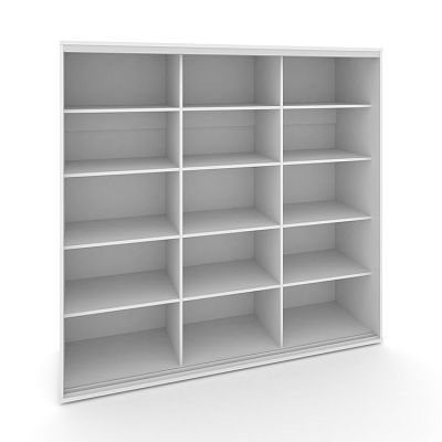 Корпус 3-х секционного шкафа низкого L=1619мм Maris SH.K3-1.2 K8