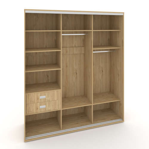 Корпус 3-х секционного шкафа высокого L=2069мм Maris SH.K3-4.1 K5 фото 3