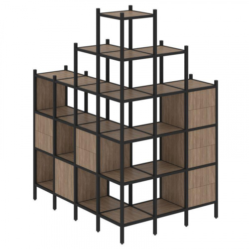 Стеллаж офисный угловой Loft VR.L-56 фото 10 Стеллаж офисный угловой Loft VR.L-56 фото 10