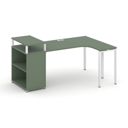 Стол эргономичный с опорным стеллажом Concept CN.SA-203(R) Стол эргономичный с опорным стеллажом Concept CN.SA-203(R)