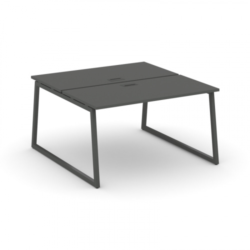 Style Project Рабочая станция 2-х сторон. SN-4T1.DRS-011 Акация Лорка/Металл Антрацит/Заглушка Пласт фото 14