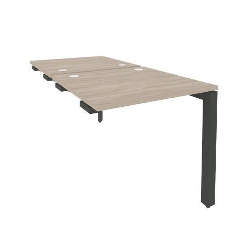 Стол-приставка двойной на П-обр. м/к Onix O.MP-D.SPR-0.8 фото 7