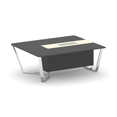 Steel Meet Начальный модуль L=2000 MM-PR.B.SPNW-20 Антрацит/Ваниль Глянец/Нержавеющая Сталь/Хром 200