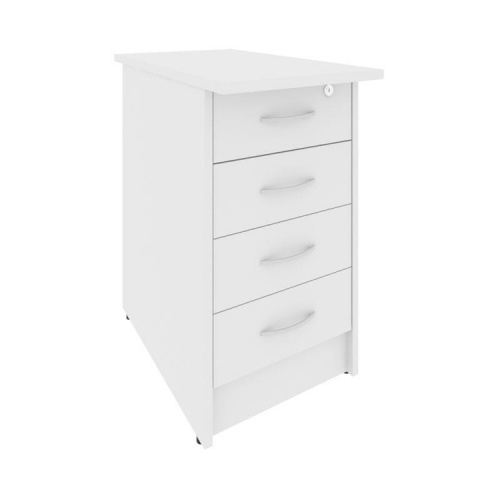 Тумба приставная на 4 ящика с замком Riva А.ТП-4.2F-S фото 7