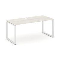 Style Project Direct Стол письменный SN-6O.SR-023.M Дуб Наварра/Металл Белый/Заглушка Металл Белый 1
