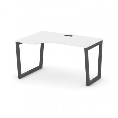 Style Project Стол рабочий эргоном. SN-5T2.SPA-021(L) Акация Лорка/Металл Антрацит/Заглушка Пластик фото 26