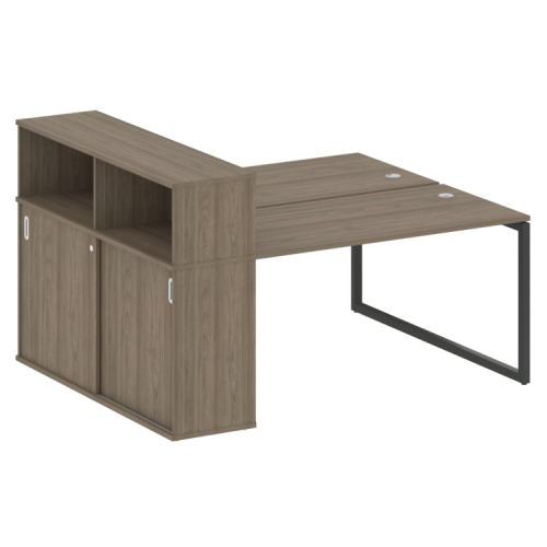 Бенч-система с шкафом-купе на О-обр. м/к Metal System Quattro 40БО.РС-СШК-2.3 Бенч-система с шкафом-купе на О-обр. м/к Metal System Quattro 40БО.РС-СШК-2.3