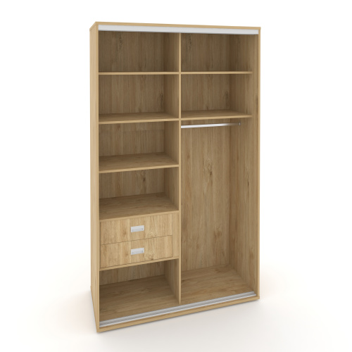 Корпус 2-х секционного шкафа высокого L=1200мм Maris SH.K2-2.1 K6 фото 4 Корпус 2-х секционного шкафа высокого L=1200мм Maris SH.K2-2.1 K6 фото 4