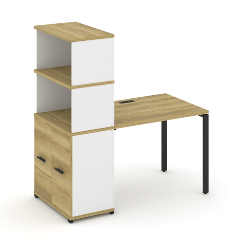 Стол офисный с опорным распашным шкафом Concept CN.SP-229 фото 6