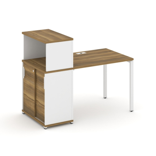 Стол офисный с опорным шкафом-купе Concept CN.SP-237 Стол офисный с опорным шкафом-купе Concept CN.SP-237