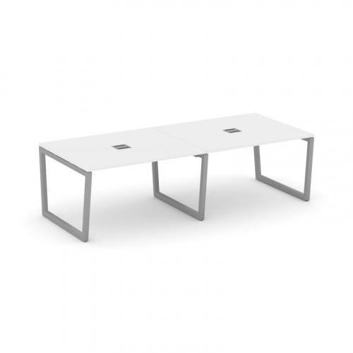 Style Project Стол переговорный SN-5T2.SPRG-043 Акация Лорка/Металл Антрацит/Заглушка Металл Антраци фото 16