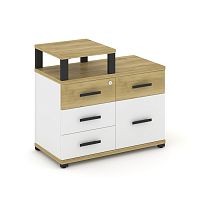 Тумба приставная с 4 ящиками Concept CN.TSP-011 B