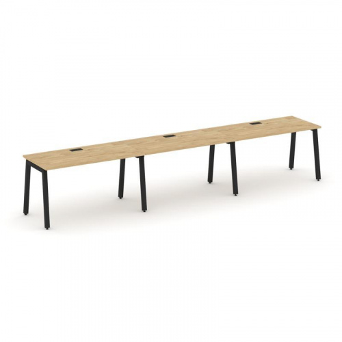 Style Project Рабочая станция 1 сторон. SN-5A.ORS-043 Антрацит/Металл Антрацит 4140*700*750 фото 2