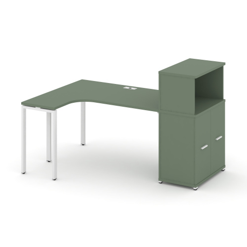 Стол эргономичный с опорным распашным шкафом Concept CN.SA-214(L) Стол эргономичный с опорным распашным шкафом Concept CN.SA-214(L)
