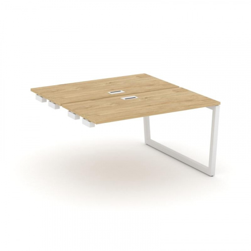 Style Project Стол-приставка к опор. элем. SN-5T2.DPRS-003 Акация Лорка/Металл Антрацит/Заглушка Пла фото 3