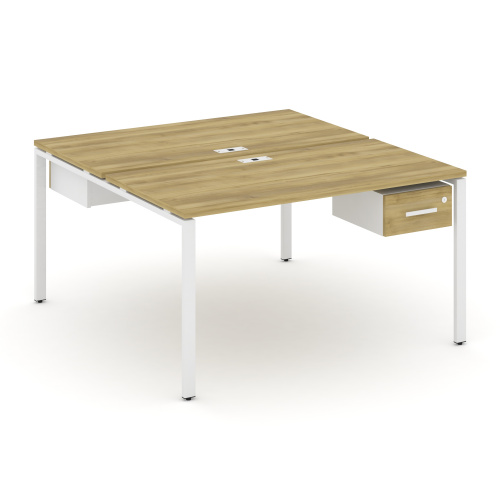 Бенч-система на 2 места с подвесными тумбами Concept CN.DRS-111 фото 11