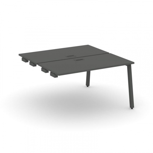 Style Project Стол-приставка к опор. элем. SN-5A.DPRS-024 Акация Лорка/Металл Антрацит 1580*1632*750 фото 17