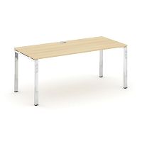 Style Project Direct Lux Стол письменный M-SN-6P.SR-015.M Акация Лорка/Нержавеющая Сталь/Хром 1780*7