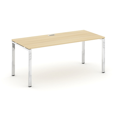 Style Project Direct Lux Стол письменный M-SN-6P.SR-015.M Акация Лорка/Нержавеющая Сталь/Хром 1780*7