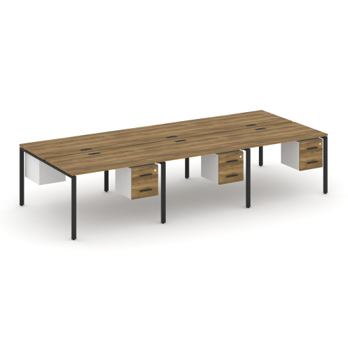 Бенч-система на 6 мест с подвесными тумбами Concept CN.DRS-154 фото 7