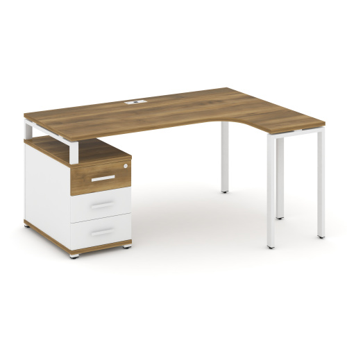 Стол эргономичный с опорной тумбой Concept CN.SA-303(R) Стол эргономичный с опорной тумбой Concept CN.SA-303(R)