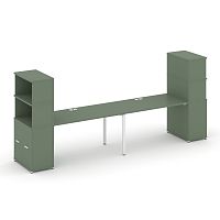 Бенч-система с опорными распашными шкафами Concept CN.ORS-232