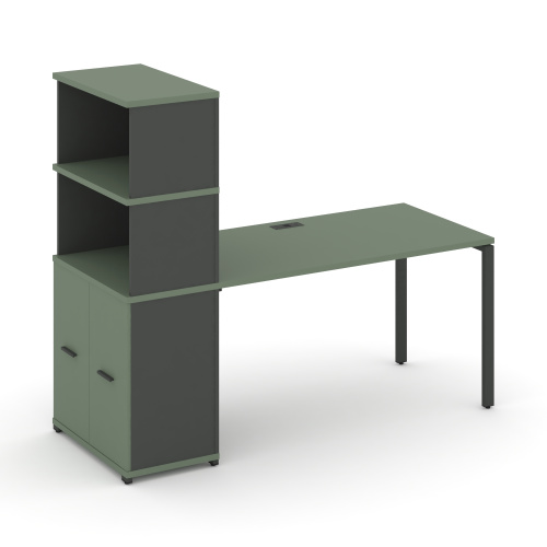 Стол офисный с опорным распашным шкафом Concept CN.SP-231 Стол офисный с опорным распашным шкафом Concept CN.SP-231