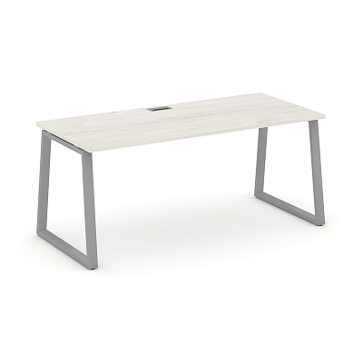 Style Project Direct Стол письменный SN-6T1.SR-024.M Дуб Наварра/Металл Серый/Заглушка Металл Серый