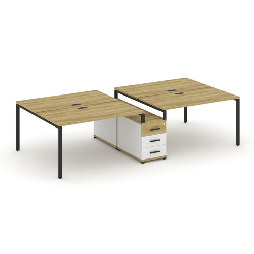 Бенч-система на 4 места с опорной тумбой Concept CN.DRS-311 фото 6 Бенч-система на 4 места с опорной тумбой Concept CN.DRS-311 фото 6