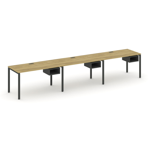 Бенч-система на 3 места с подвесными тумбами Concept CN.ORS-123 фото 4