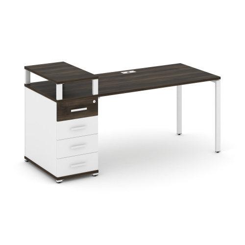 Стол офисный с опорной тумбой Concept CN.SP-411 фото 10 Стол офисный с опорной тумбой Concept CN.SP-411 фото 10