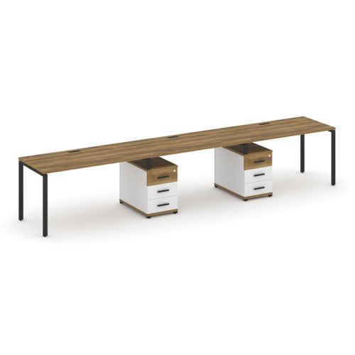 Бенч-система на 3 места с 2 опорными тумбами Concept CN.ORS-335 фото 7 Бенч-система на 3 места с 2 опорными тумбами Concept CN.ORS-335 фото 7